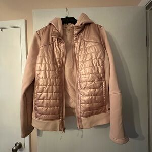 CALIA by Carrie Underwood Blush Quilted Puffer Jacket